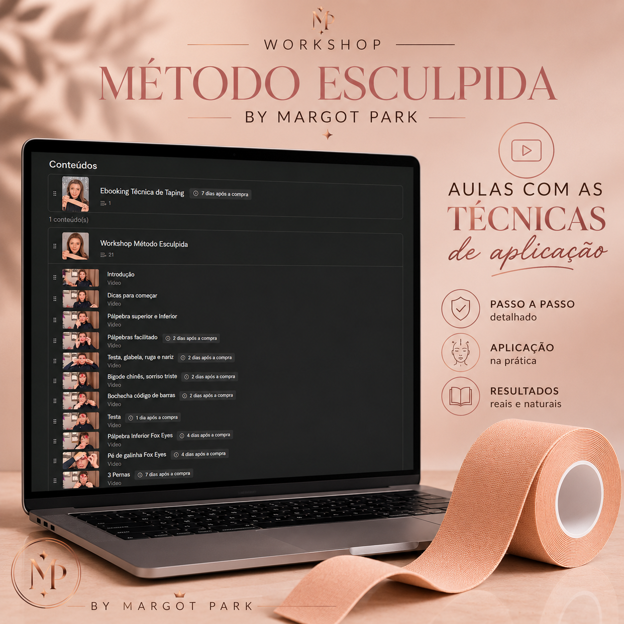 Workshop Exclusivo com as Técnicas de Aplicação